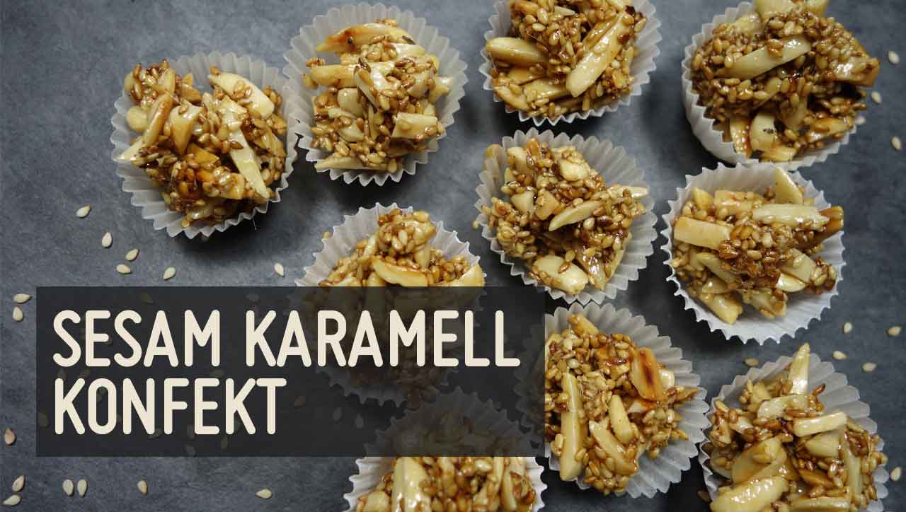 Sesam Karamell Konfekt – Paleo360.de