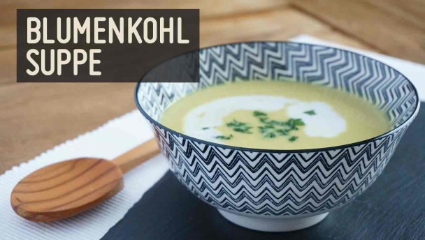 Blumenkohlsuppe – Paleo360.de