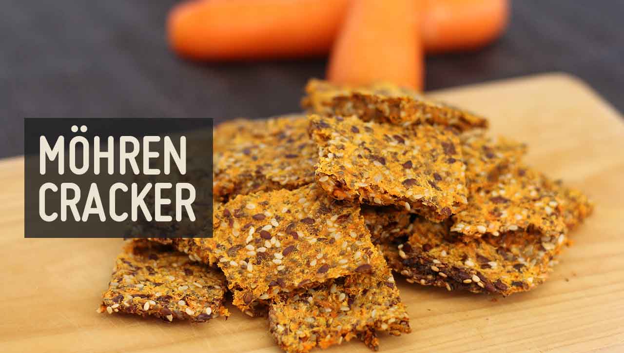 Möhren Cracker – Paleo360.de